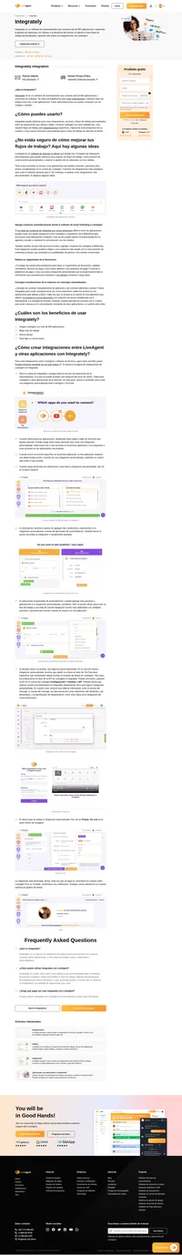 Integrately es una herramienta de terceros que se puede utilizar para crear diversas integraciones entre cualquier tipo de software.