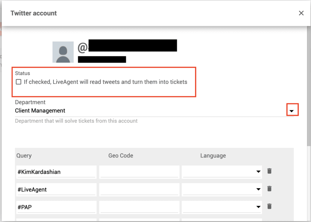 Monitoreo de menciones en Twitter