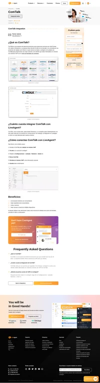 ComTalk es un compañía de telecomunicaciones que también ofrece servicios VoIP a sus clientes. Lee más sobre la integración de ComTalk en LiveAgent y sus beneficios.