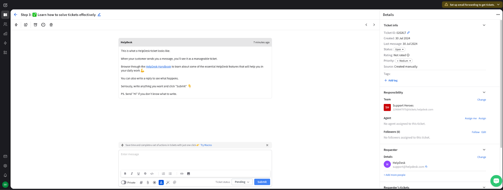 Software de Servicio al Cliente de Mesa de Ayuda
