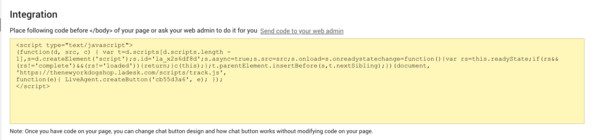 BigCommerce-código-integración Código de integración de BigCommerce