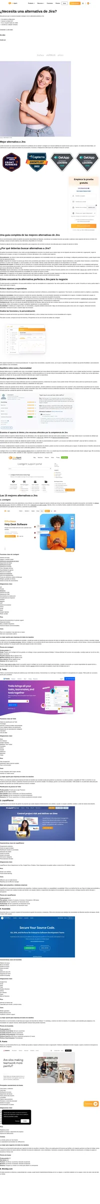 Explora las mejores alternativas de Jira para impulsar la gestión de proyectos, optimizar los flujos de trabajo y mejorar la colaboración entre equipos.