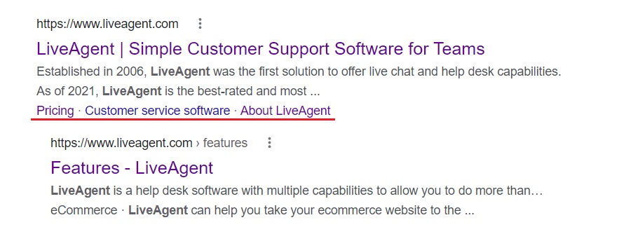 Ejemplo de enlaces ancla