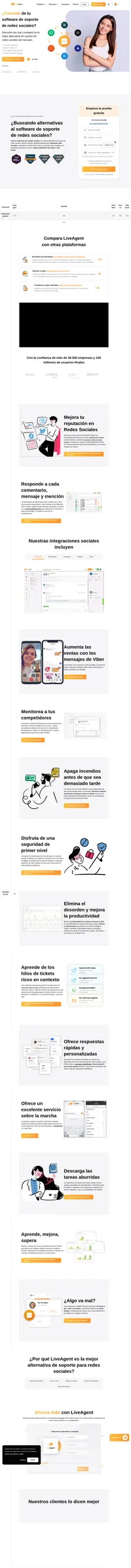 Descubre las mejores alternativas de soporte para el seguimiento y la gestión de consultas en las redes sociales. Compara calificaciones, funciones y más.