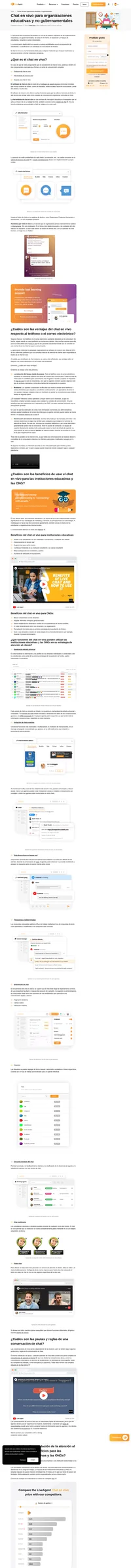 Establece tu presencia en línea y transforma tus canales de comunicación en un servicio de mensajería instantánea con chat en vivo.