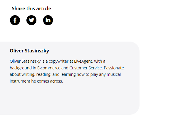 Ejemplo de biografía del autor