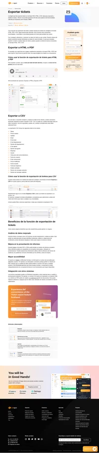 Imprime tus Tickets en una versión apta para impresoras según la función de LiveAgent - Imprimir tickets. Léalo en el artículo y mira nuestro video