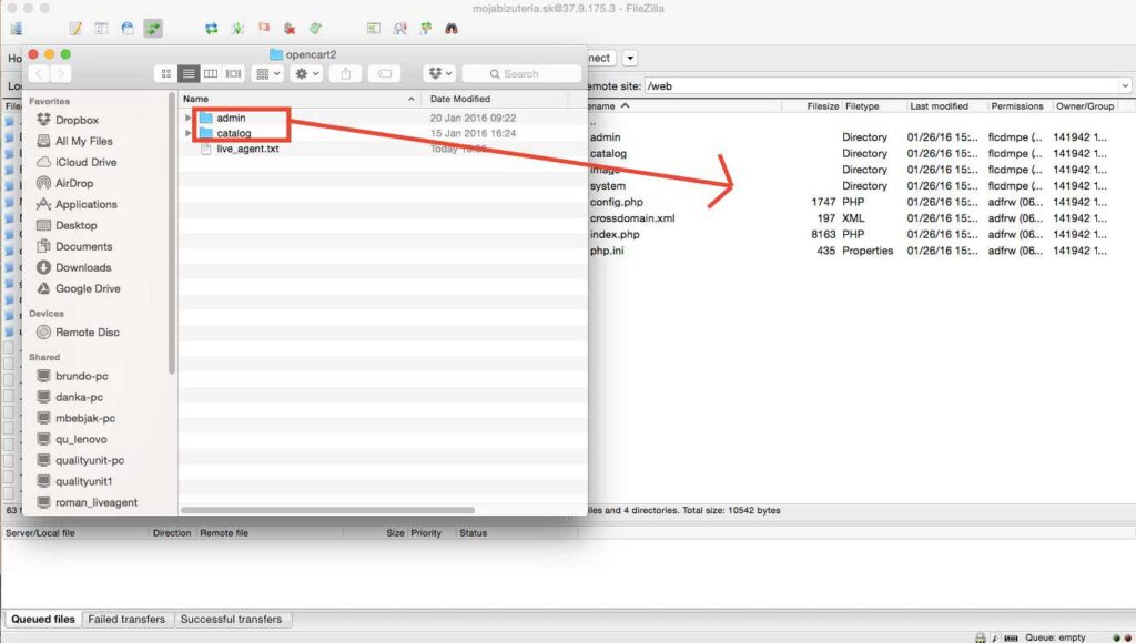 opencart_liveagent-integración2 integración opencart LiveAgent