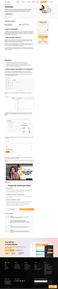 TelefonBG es un proveedor de VoIP con números de más de 60 países, excelentes funciones, herramientas y servicios para las necesidades de tu centro de llamadas.