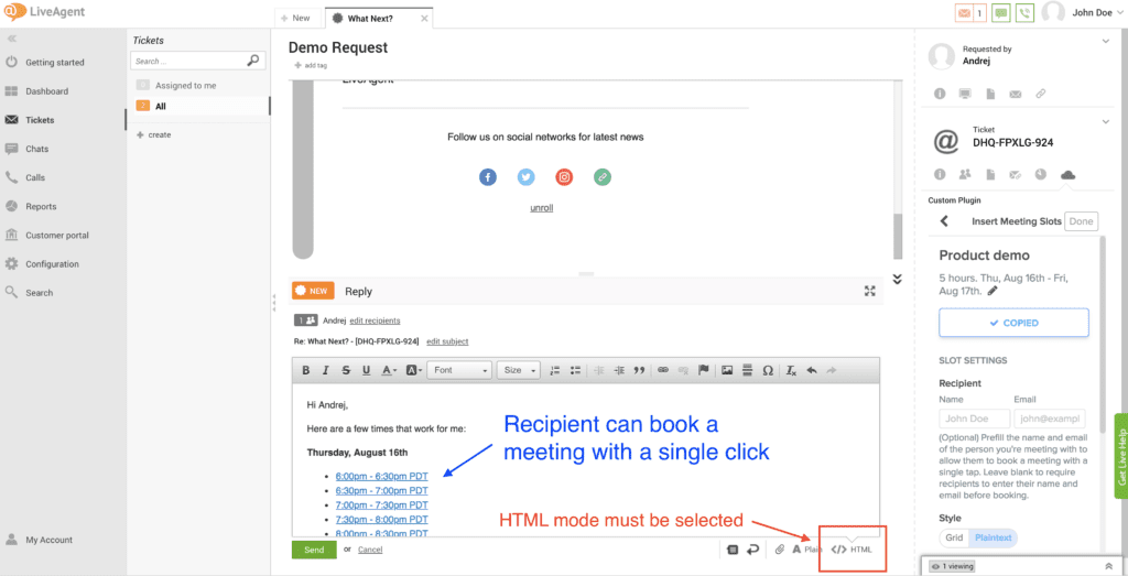 plugin_insertar_tiempo Tiempos de inserción del plugin LiveAgent