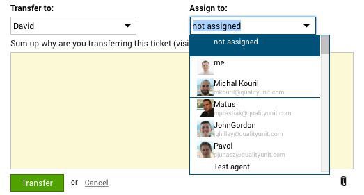 unassign-ticket-liveagent Desasignar ticket LiveAgent