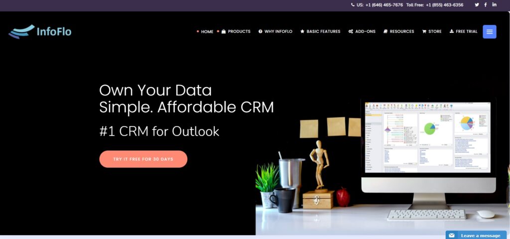 infoflo-homepage Página de inicio de InfoFlo