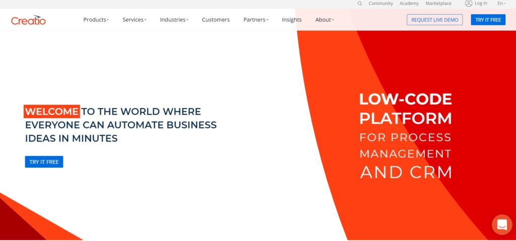 creatio-homepage Creatio_homepage